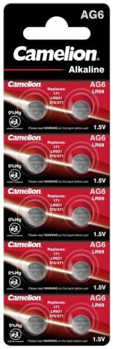  Camelion AG6 / LR69 Alkaline Button Cell B10