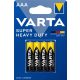 VARTA Superlife Half-life Micro Battery AAA B4