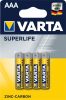 VARTA Superlife Half-life Micro Battery AAA B4
