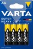 VARTA Superlife Half-Life Pencil Battery AA LR6 B4