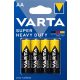 VARTA Superlife Half-Life Pencil Battery AA LR6 B4
