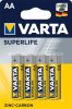 VARTA Superlife Half-Life Pencil Battery AA LR6 B4