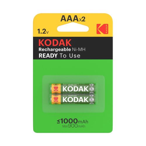 Kodak Battery Micro 1000mAh Ni-Mh AAA B2