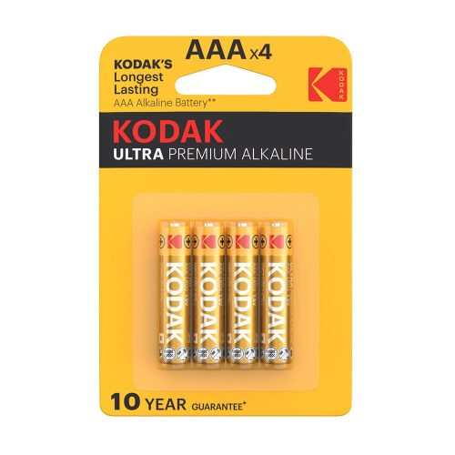 Kodak Ultra Premium Alkaline Battery AAA LR03 (1.5V) B4