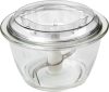 Aprító, 1000 ml üveg edény, rozsdamentes acél pengével, 250W

 ECG SP 466
