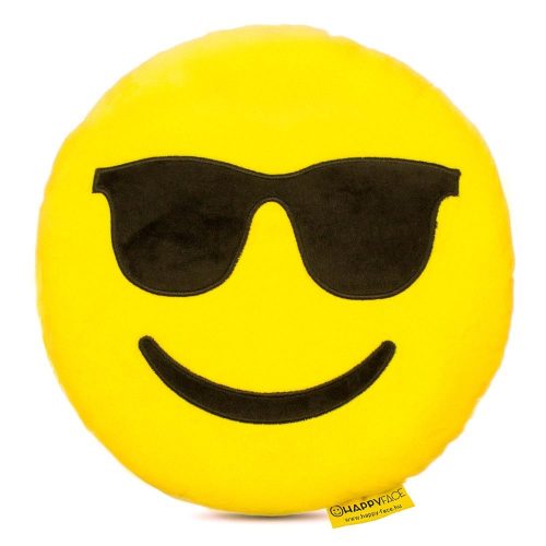 Emoji pillow Sunglass 32 cm