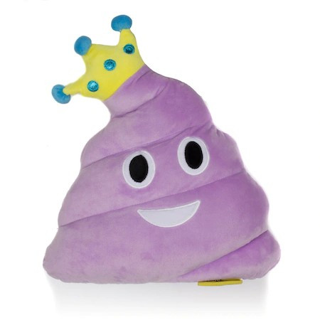 Poop pillow Purple 32 cm