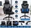 ZELUX ergonomikus irodai szék, gerinctámasszal, billenőfunkcióval, kartámasszal