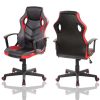 Zelux gaming chair with armrests - RED-BLACK