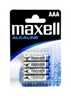 Maxell Alkaline Battery AAA (LR03) B4
