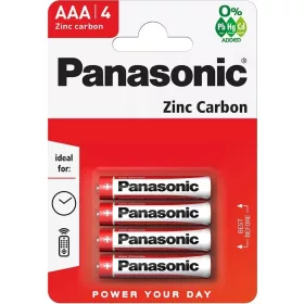  PANASONIC Zinc RED half-life Micropen battery AAA (R03) B4
