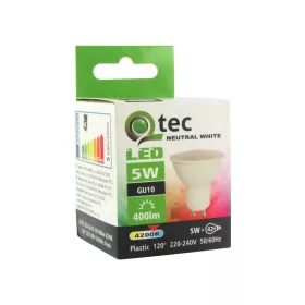 QTEC LED izzó Spot 5W GU10 - Fényforrás 4200K