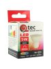 QTEC LED izzó Spot 5W GU10 - Fényforrás 2700K