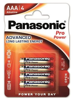 Panasonic Pro power AAA Tartós mikro ceruza BL4