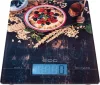Digitális konyhai mérleg 10 kg - érintőgombos, LCD kijelzővel, edzett üveg
