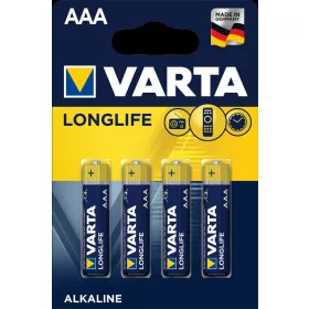 VARTA Longlife Alkaline micro Durable battery AAA B4