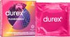Durex Pleasure Me óvszer, 3 db, bordázott és pontozott kialakítás