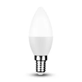BC LED Izzó 6W E14 C35 Gyertya Fényforrás 6500K