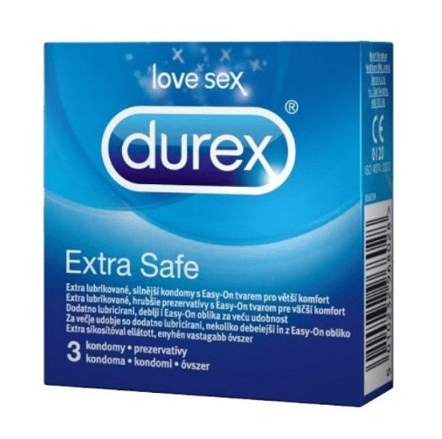 Durex kondómy 3 ks Extra Safe