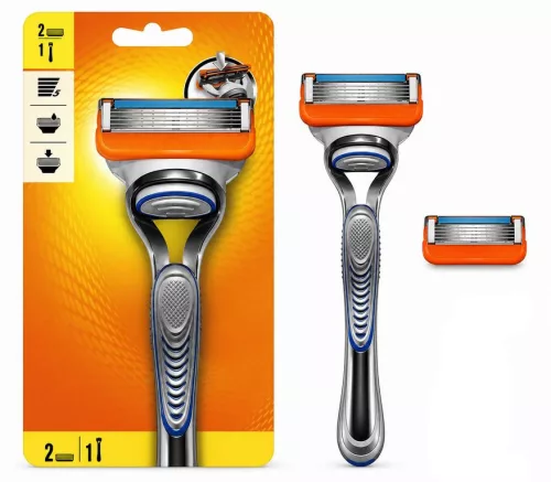 Gillette Fusion5 start készülék + 2 db borotvabetét
