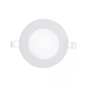 Trixline LED panel kerek beépíthető 6W melegfehér