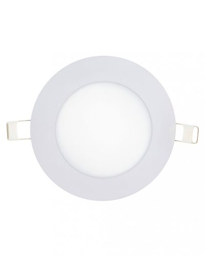 Trixline LED panel kerek beépíthető 6W melegfehér