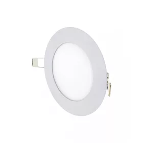 Trixline LED panel kerek beépíthető 6W melegfehér