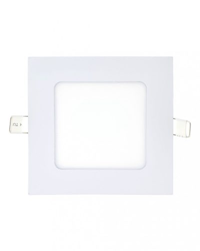 LED panel beépíthető négyzet 6W 2700K