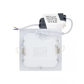 LED panel beépíthető négyzet 6W 4000K