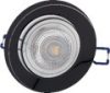 Mennyezeti LED lámpa 7W - kerek - Fényes Fekete