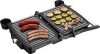 Kontaktgrill 2000W, 3 sütési mód, tapadásmentes sütőlap, nyitható, hőfokszabályz