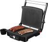 Kontaktgrill 2000W, 3 sütési mód, tapadásmentes sütőlap, nyitható, hőfokszabályz