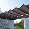 Árnyékoló háló belátásgátló 1,2x10 m, 200 g/m2 98% takarás, UV-álló fekete-barna