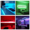 Zelux LED strip set RGB color 5 meters - with remote control and power supply