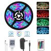 Zelux LED strip set RGB color 5 meters - with remote control and power supply