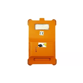 Powerbank napelemmel, Led lámpával 4500 mAh