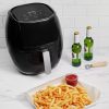 7,7 L-es Air Fryer + receptkönyv, 1800W olaj nélküli forró levegos fritoz