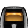 7,7 L-es Air Fryer + receptkönyv, 1800W olaj nélküli forró levegos fritoz