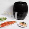7,7 L-es Air Fryer + receptkönyv, 1800W olaj nélküli forró levegos fritoz