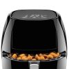 7,7 L-es Air Fryer + receptkönyv, 1800W olaj nélküli forró levegos fritoz