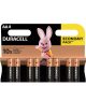  Duracell Basic Alkaline Pencil Battery AA (MN1500) (1.5V) B8