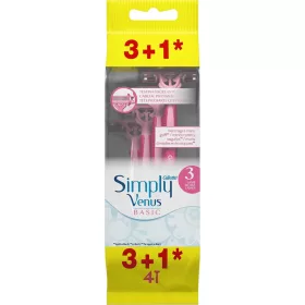 Gillette eldobható borotva női simply venus 3 basic (4 db / csomag)