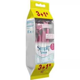 Gillette eldobható borotva női simply venus 3 basic (4 db / csomag)