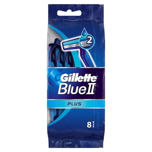 Gillette eldobható borotva 8 db Blue II Plus