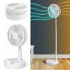 Összecsukható ventilátor - akkumulátoros, teleszkópos