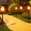 XXL 96 led Lángokat imitáló napelemes szolár nagyméretű energiatakaré LED lámpa