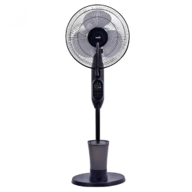 Párásító ventilátor fekete 75 W