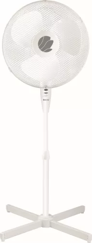 Álló ventilátor - 3 sebesség fokozat fehér
