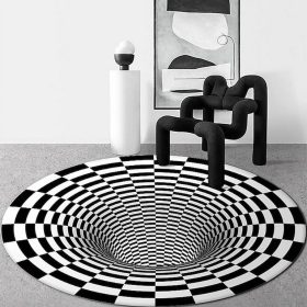 3D hatású Vizuális Csapda Szőnyeg (120 cm)