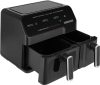 Air fryer Forró levegős dupla kosaras sütő XXL 8,3L 2700W 2 főzőzóna dual zone